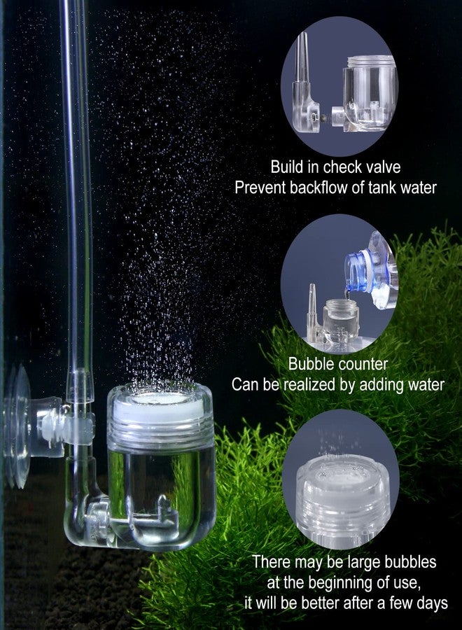 Clscea G211 Aquarium DIY CO2 Generator System Kit with Needle Valve & CO2 Diffuser - Image 3